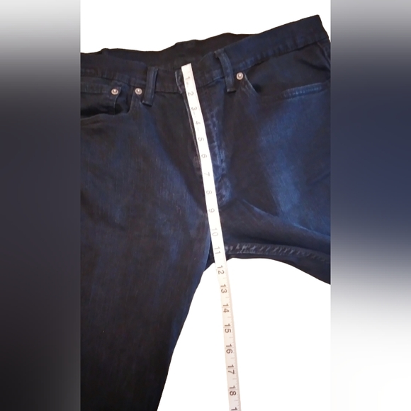 LEVI's Men's 502 Regular Taper Fit Jeans Black Size 36 x 32 - Picture 5 of 10